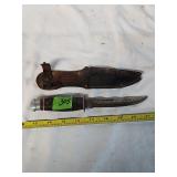 Vintage Knife with Sheath