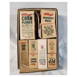 Kelloggs Cereal Advertising Boxes