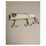 Vintage wooden Heddon lucky 13 fishing lure