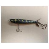 Vintage wooden Shakespeare fishing lure 'frog'