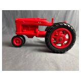 Farmall plastic toy tractor