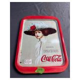 Coca-Cola metal serving tray 10.75' x 14.75'
