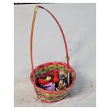 Easter Basket with Toys