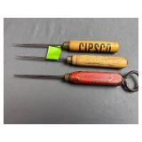 3 - Icepicks includes, Artificial Ice Company