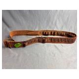 Bucheimer 981 brown leather ammunition belt