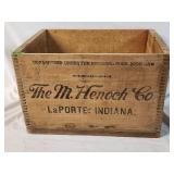 The  M Henoch Co Whiskey Box 18'×13'×11.5'