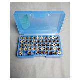 49 spent .32 caliber Remington shell casings