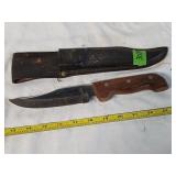 'Lone Wolf' Knife with Sheath