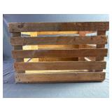 Wooden crate 10.5' x 12.25' x 16'