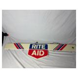 Vintage Rite Aid Pharmacy Hanging Sign