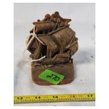 Cast Iron Bookends 4.5'H