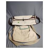 South bend polar creel canvas fish pack and