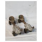 Antique Metal Skates