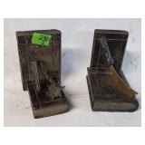 Medieval Wood Bookends
