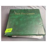 First day covers book, featuring stamps