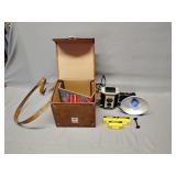 Vintage Kodak model brownie reflex, with case,