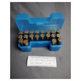 20 rounds of reloaded hornady 45-70 cartridges