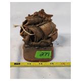 Cast Iron Bookends 4.5'H