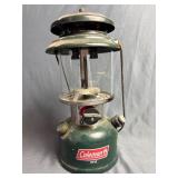 Coleman 288 green dual-mantle camping lantern
