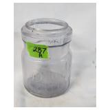Double Safety Purple Glass Jar 5'H