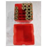 15 Vintage Alcan full brass 12 gauge shell casings