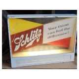 Metal Schlitz Advertising Works 10'×7.25'