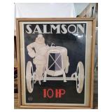 Salmson Framed Print 35'×29.5'