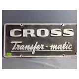 Industrial Sign 'Cross Transfer-Matic'