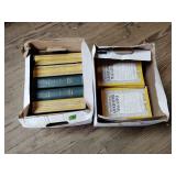 Two boxes of national geographic magazines