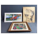 3 - Wall art hangings