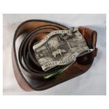 1981 Vintage Bergamont Siskiyou Leather Belt