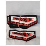 (23) Wahoos Laporte Patches 4.5'L