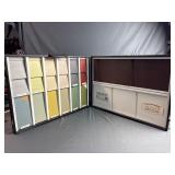 Du Pont paint sample display case