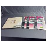 Scrapbook album, refill ring bound papers
