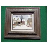 Small framed Hargrove painting