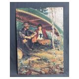 Bristol Steel Fishing Rods Metal Sign