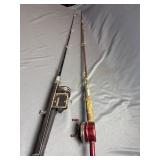 2 - fishing poles 49'