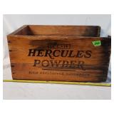 Antique Hercules Powder Wood Crate 18'×12'×9'