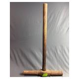 Railroad spike maul or track hammer