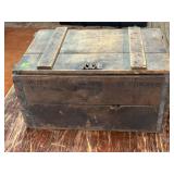 U.S. Brewing Co. Bottle Crate with Vintage Bottles
