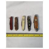 (5) Pocket Knives