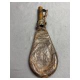 Leather Black Powder Flask