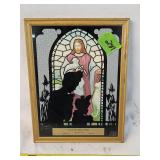 Vintage Framed Carr Funeral Home Print 6'×8'
