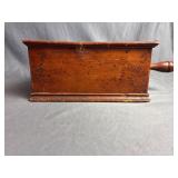Wooden Masonic Ball Ballot Voting Box