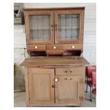 Hoosier style cabinet, top has been replaced