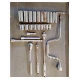 Craftsman1/2' drive deep well/shallow well sockets