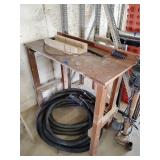 Work bench 38'x18'x33', drain snake