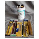 Drill bits, blades