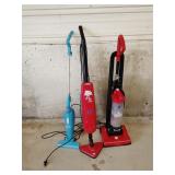 Bissell feather lite, dirt devil stick vac