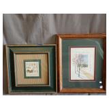 2- Prints in frame 10'x11', 10'x14'